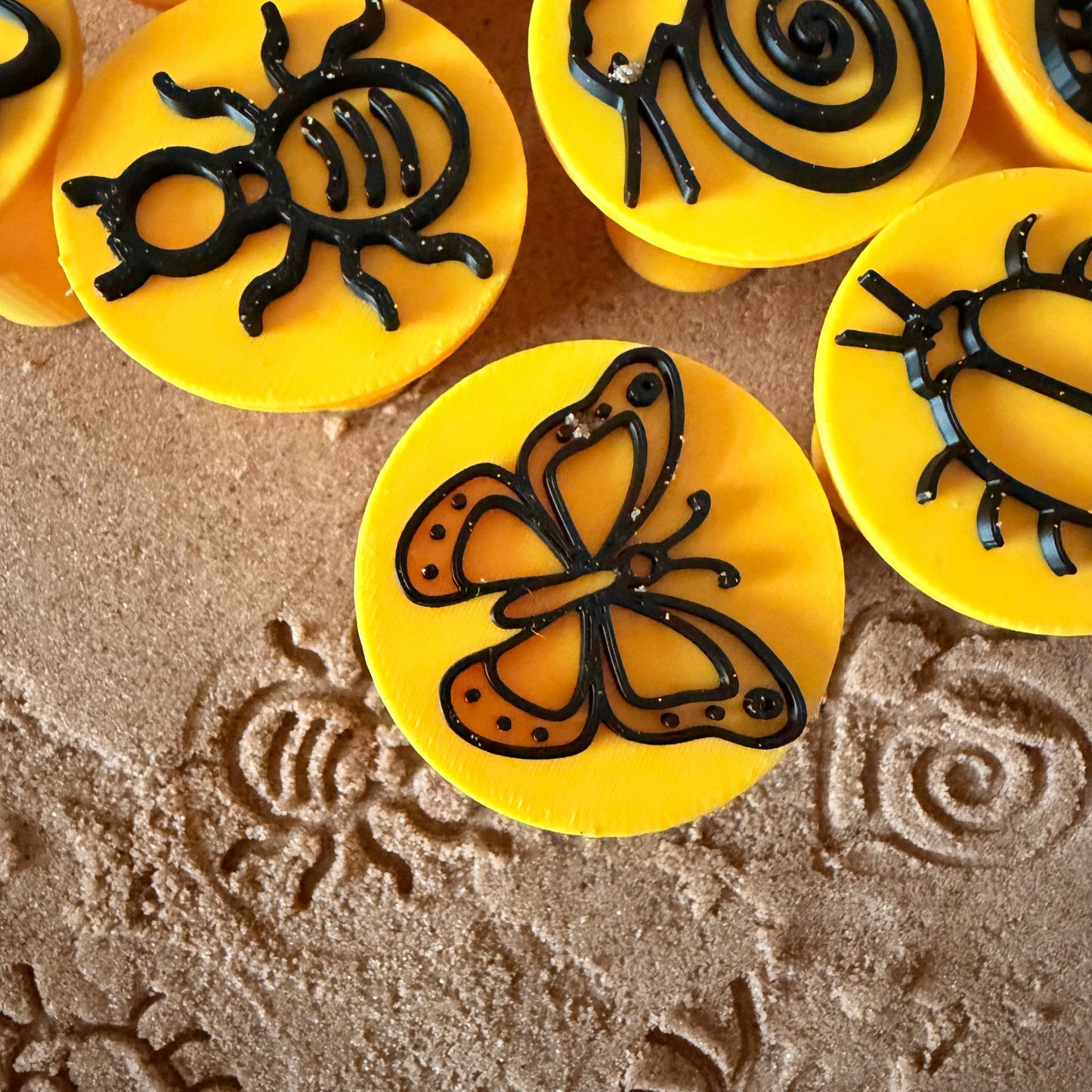 Sensory Stamp Set - Mini Beasts