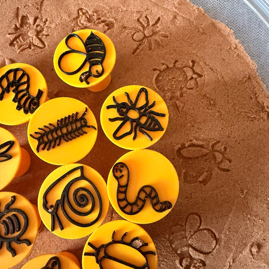 Sensory Stamp Set - Mini Beasts